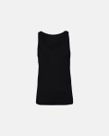 Tanktop, Bambusviskose, Sort