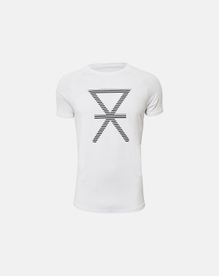T-shirt med tryk | bambus | hvid -JBS of Denmark Men