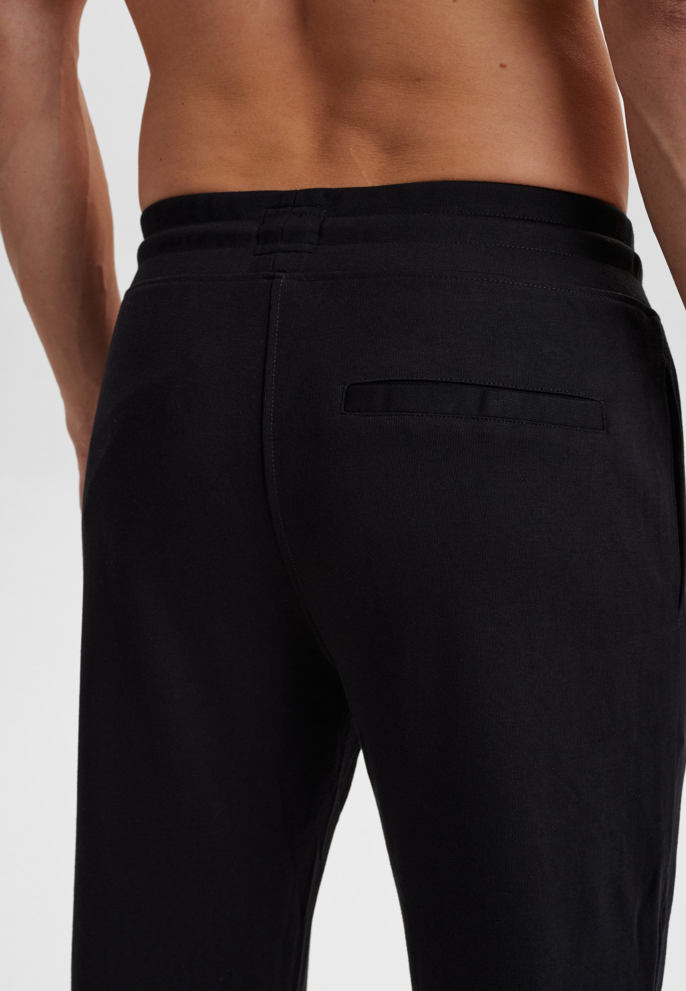 Bukser med logo | Bambusviskose | Sort -JBS of Denmark Men Bukser med logo | Bambusviskose | Sort -JBS of Denmark Men