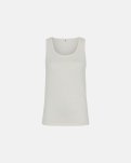 Tanktop, Økologisk uld, Ivory