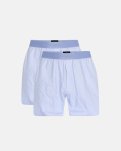 Boxershorts, 2-pak, Bambusviskose, Lyseblå