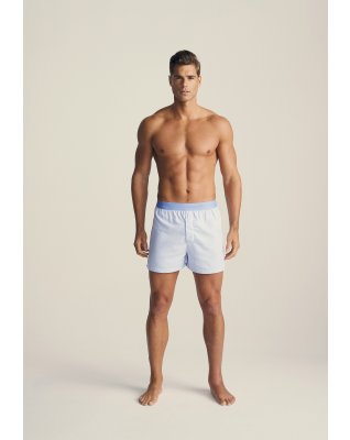 Boxershorts, 2-pak, Bambusviskose, Lyseblå