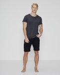 T-shirt o-neck, Bambusviskose, Mørk grå
