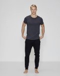 T-shirt o-neck, Bambusviskose, Mørk grå