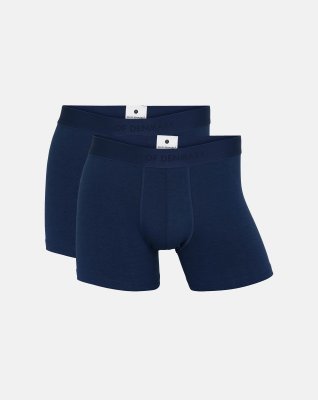 Tights 2-pak, Bambusviskose, Blå
