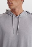 Hoodie med logo, Bambusviskose, Grå