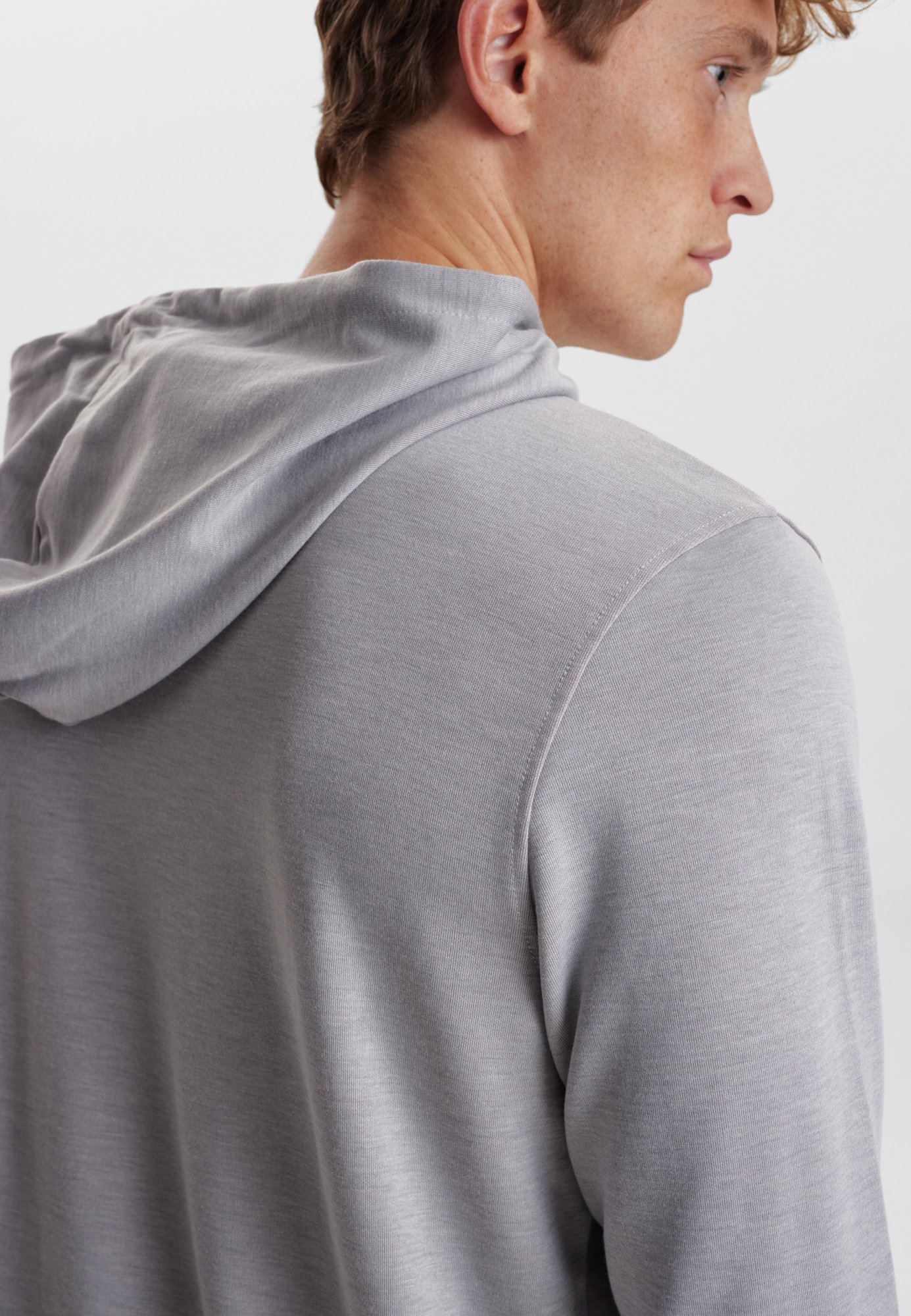 Hoodie med logo | Bambusviskose | Grå -JBS of Denmark Men Hoodie med logo | Bambusviskose | Grå -JBS of Denmark Men
