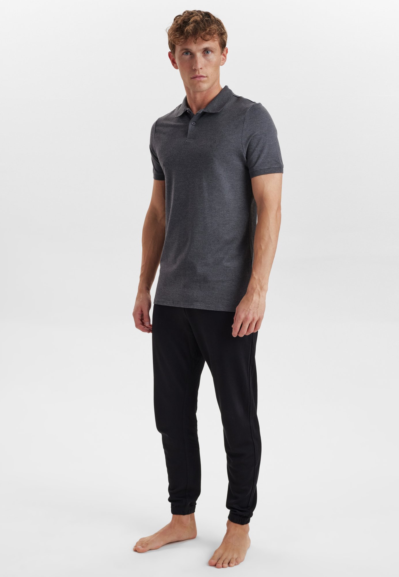 Piqué polo |  bambus | grå -JBS of Denmark Men Piqué polo |  bambus | grå -JBS of Denmark Men