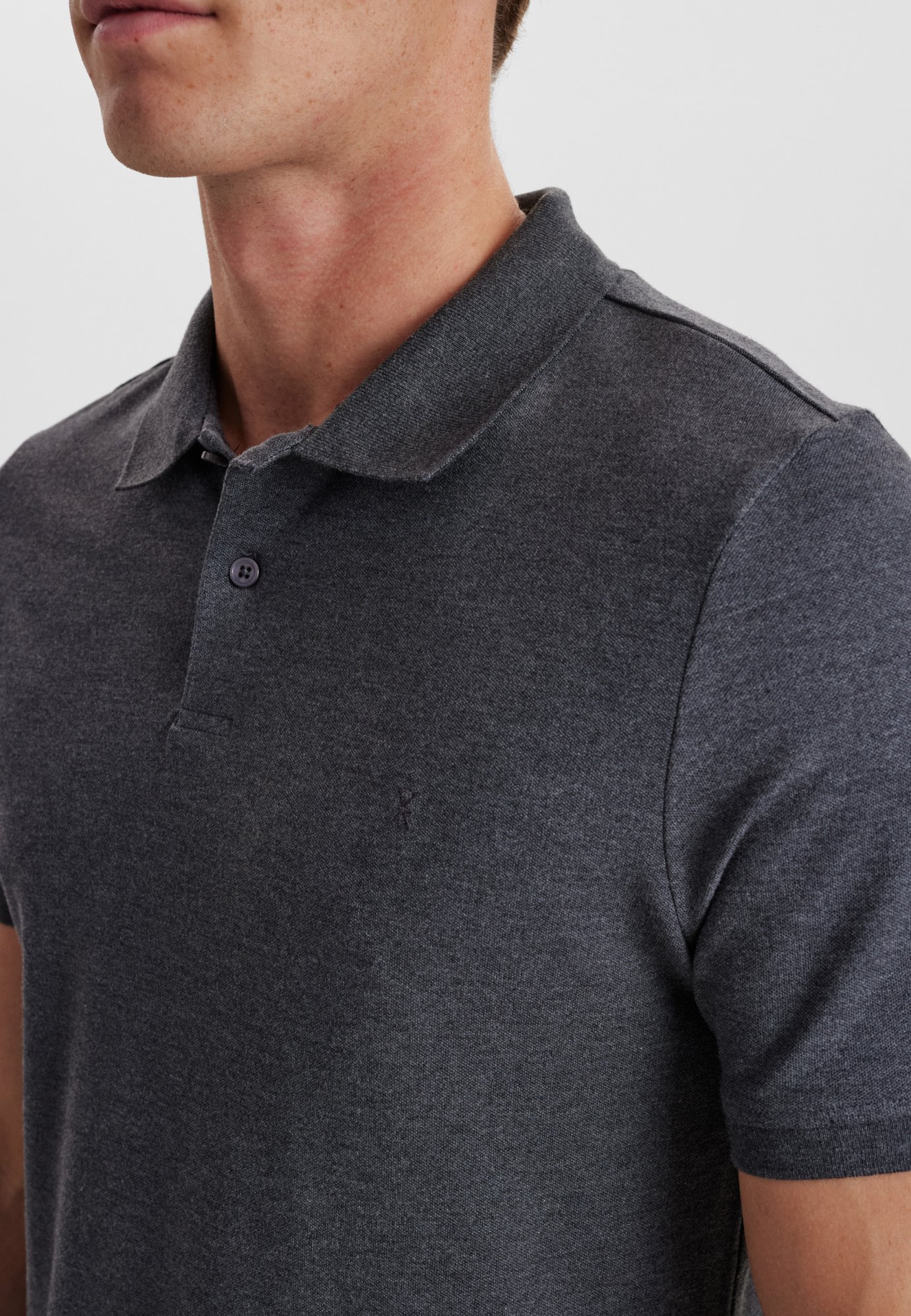 Piqué polo |  bambus | grå -JBS of Denmark Men Piqué polo |  bambus | grå -JBS of Denmark Men