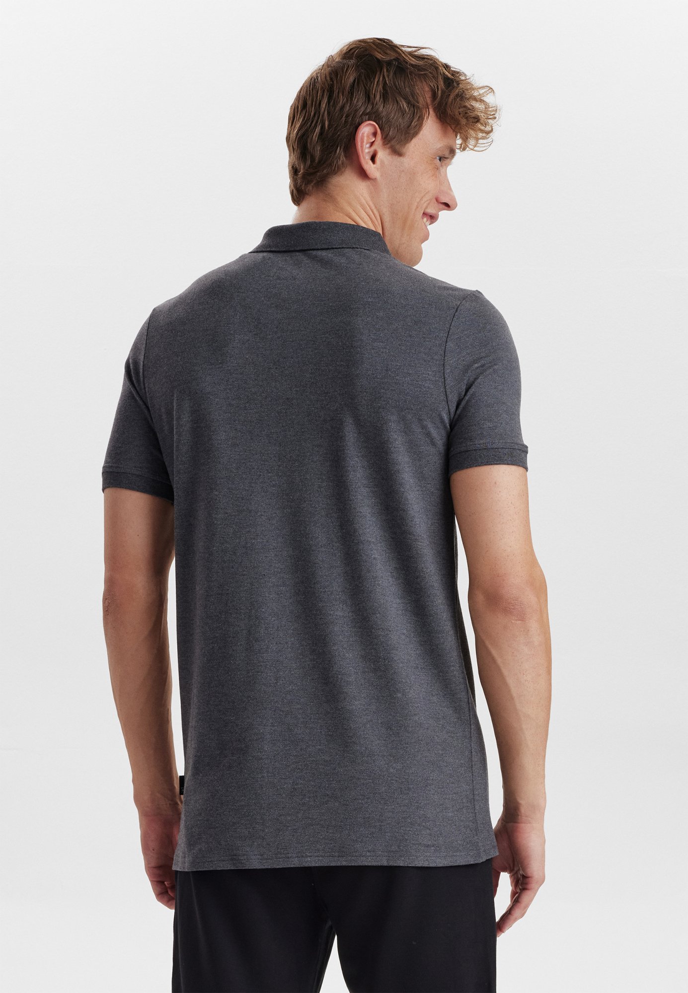 Piqué polo |  bambus | grå -JBS of Denmark Men Piqué polo |  bambus | grå -JBS of Denmark Men
