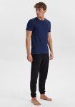 T-shirt o-neck, Bambusviskose, Marine