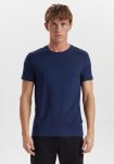 T-shirt o-neck, Bambusviskose, Marine