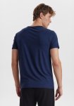 T-shirt o-neck, Bambusviskose, Marine
