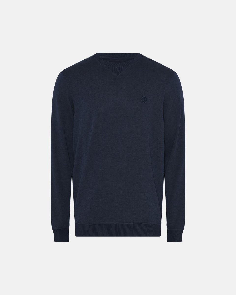 JBS of Denmark Men Trøje med logo | Bambusviskose | Navy - S