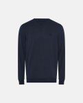 Trøje med logo, Bambusviskose, Navy
