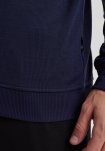 Trøje med logo, Bambusviskose, Navy