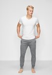T-shirt v-hals, Bambusviskose, Hvid