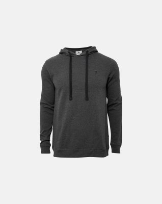 Hoodie, Bambusviskose, Mørk grå