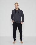 Hoodie | Bambusviskose | Mørk grå -JBS of Denmark Men