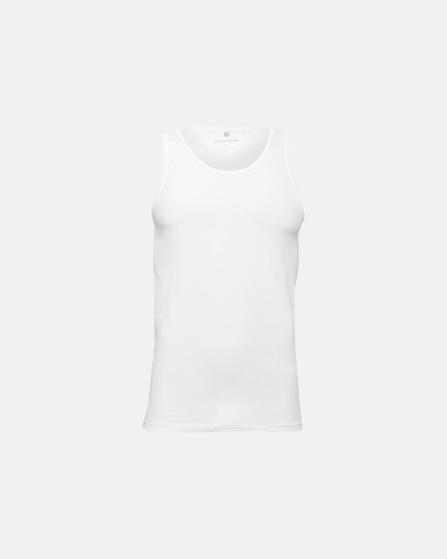Tanktop (singlet) | Økologisk bomuld | Hvid