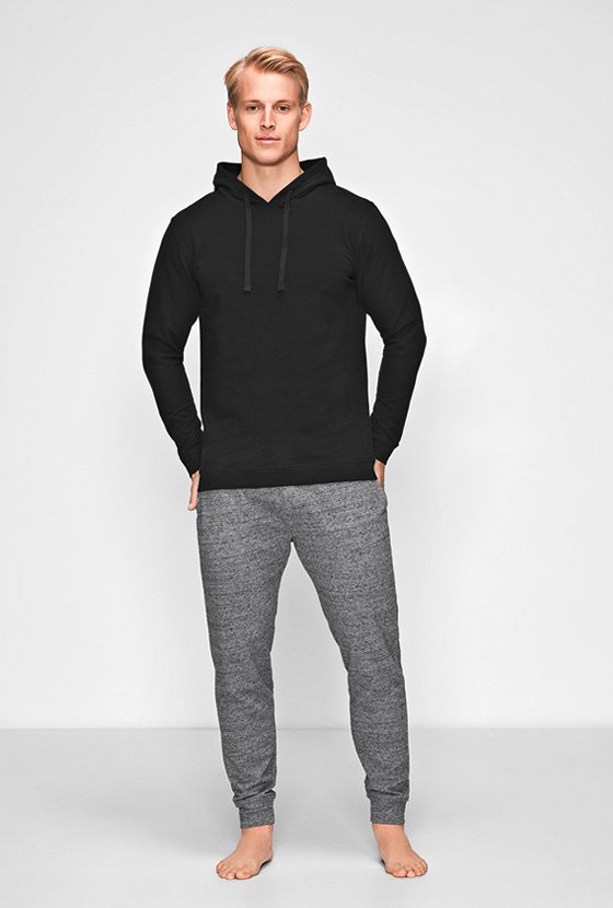 Hoodie | Økologisk bomuld | Sort -JBS of Denmark Men Hoodie | Økologisk bomuld | Sort -JBS of Denmark Men
