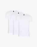 T-shirt 3-pak | Økologisk bomuld | Hvid -Claudio