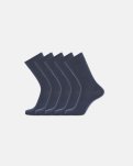 Strømper 5-pak | Økologisk bomuld | Navy -Claudio