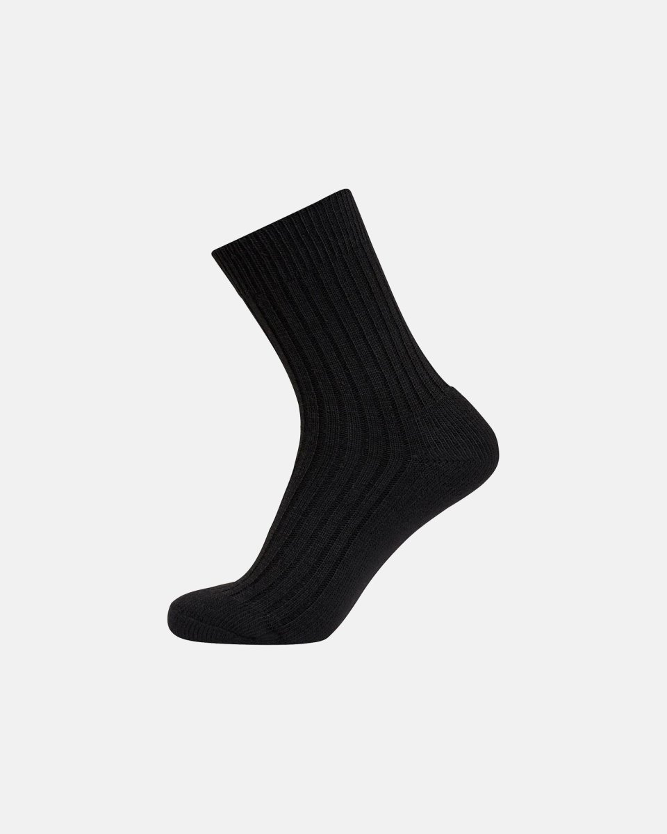 Claudio Strømper "terry" 2-pak | Sort - 40-43