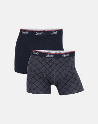 Tights 2-pak | Bomuld | Multifarvet -Claudio