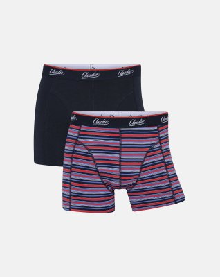 Tights 2-pak | Bomuld | Multifarvet -Claudio