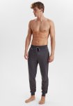 Sweatpants | Recycled polyester | Grå melange -Claudio