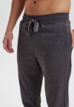 Sweatpants | Recycled polyester | Grå melange -Claudio