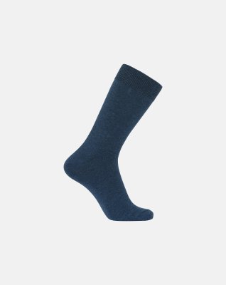 Classic strømpe, Bomuld, Lys navy
