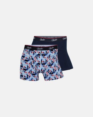 Tights 2-pak | Bomuld | Multifarvet -Claudio