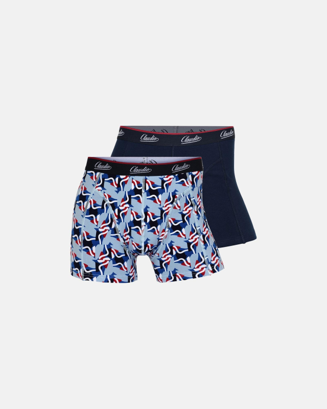 Tights 2-pak | Bomuld | Multifarvet fra Claudio