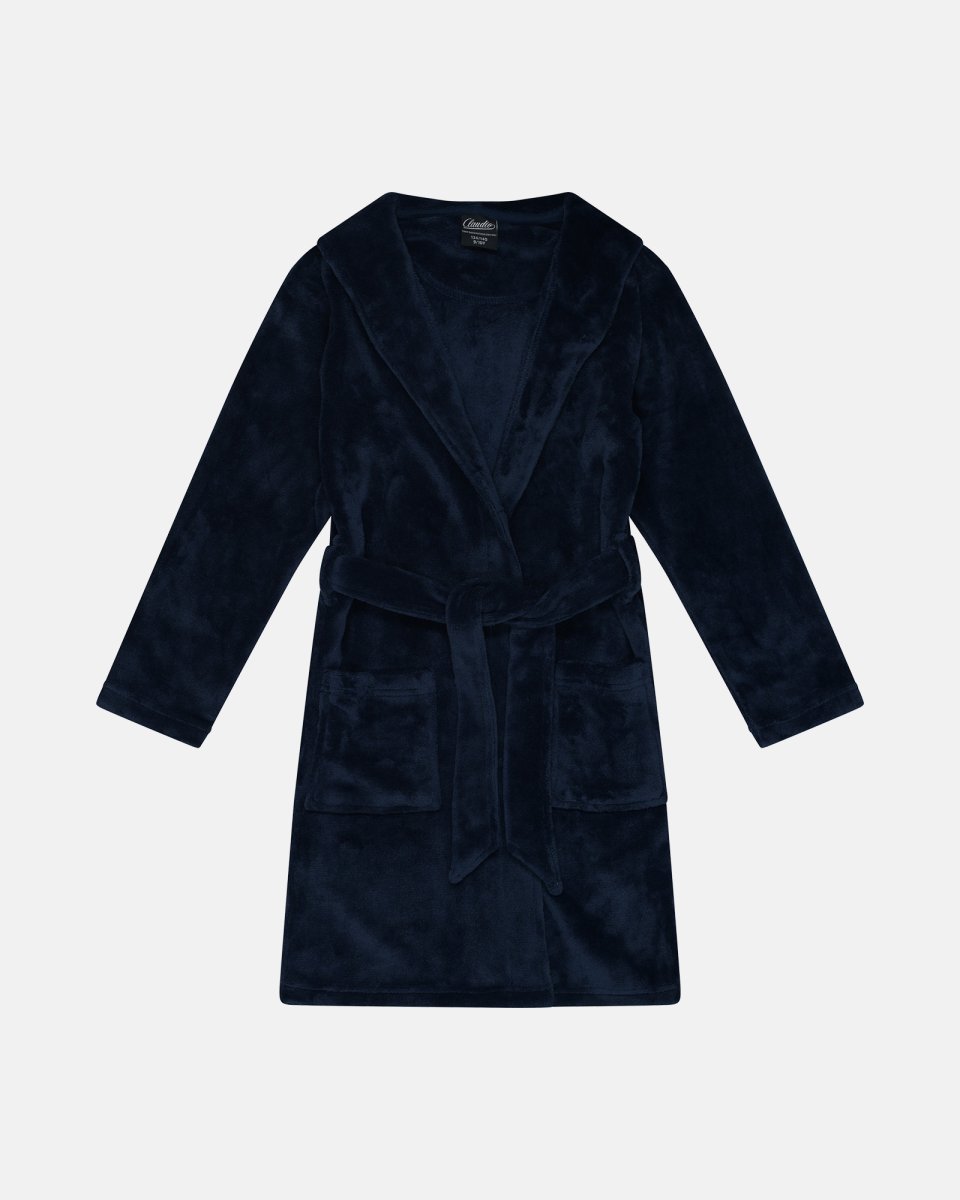 Claudio Badekåbe i frotté "kids" | 100% recycled polyester | Navy - 7/8