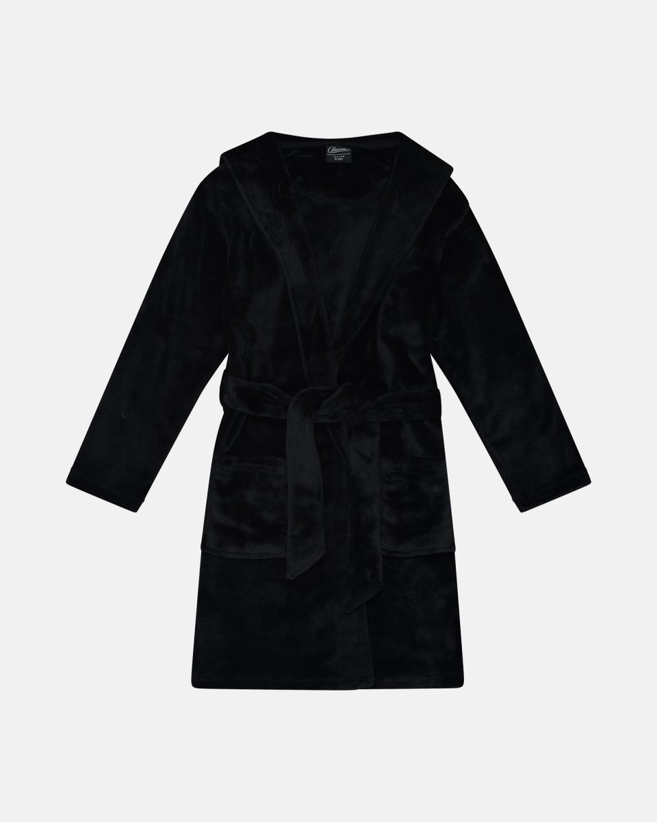 Claudio Badekåbe i frotté "kids" | 100% recycled polyester | Sort - 7/8