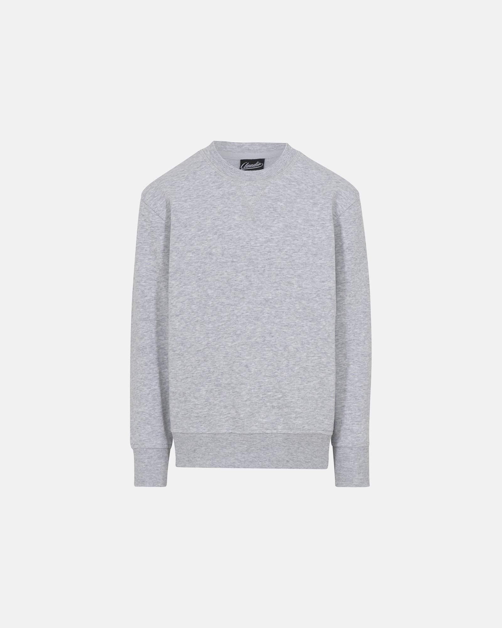 Sweatshirt | Økologisk bomuld | Grå melange -Claudio Sweatshirt | Økologisk bomuld | Grå melange -Claudio