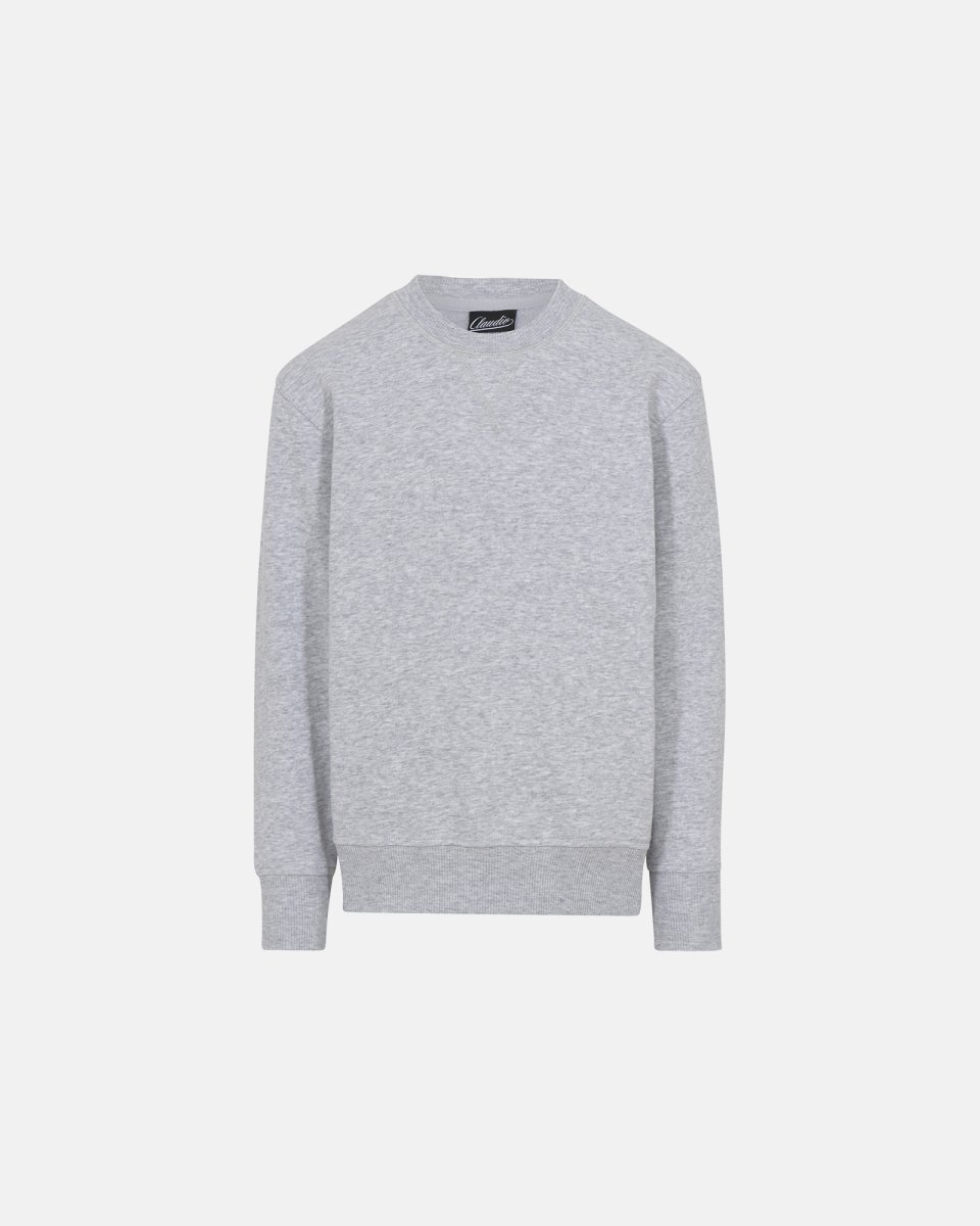 Claudio Sweatshirt "kids" | Økologisk bomuld | Grå melange - 7/8