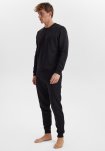 Sweatshirt | Recycled polyester | Sort -Claudio