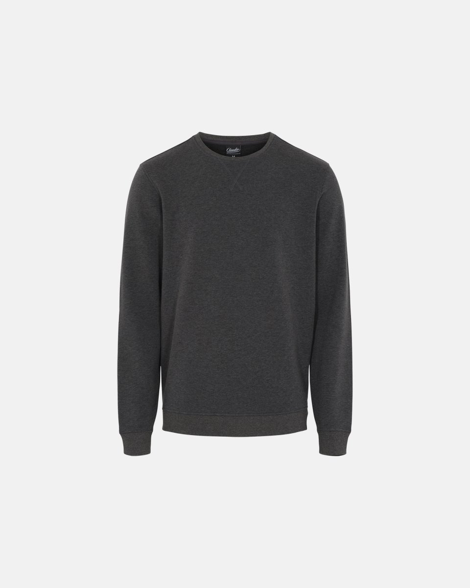 Claudio Sweatshirt | Recycled polyester | Grå melange - S