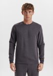 Sweatshirt | Recycled polyester | Grå melange -Claudio