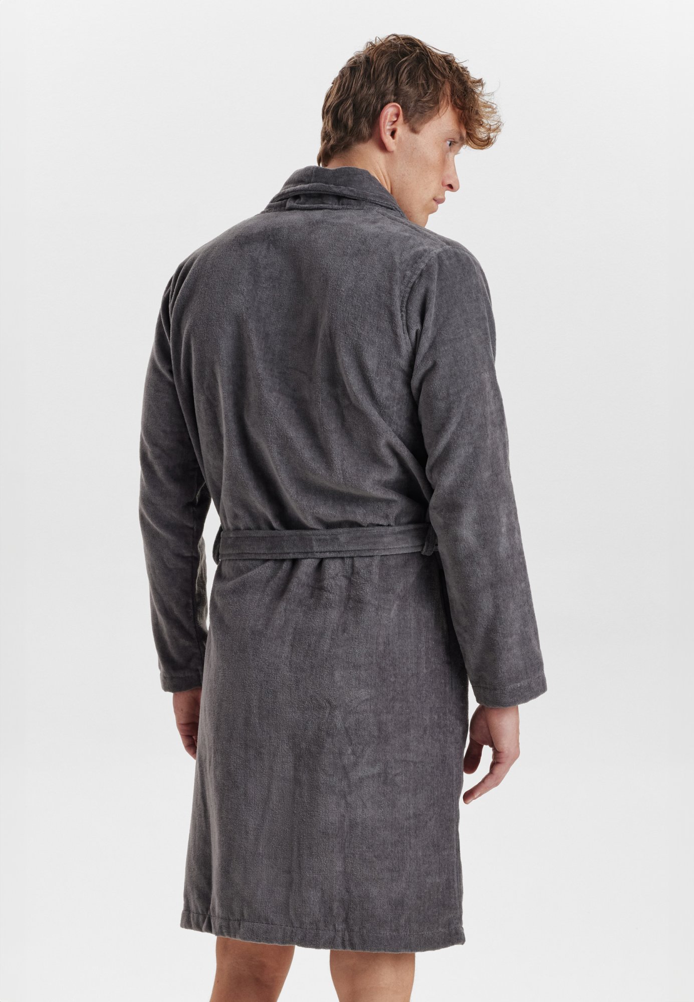 Badekåbe | 100% økologisk bomuld | Grå -Claudio Badekåbe | 100% økologisk bomuld | Grå -Claudio
