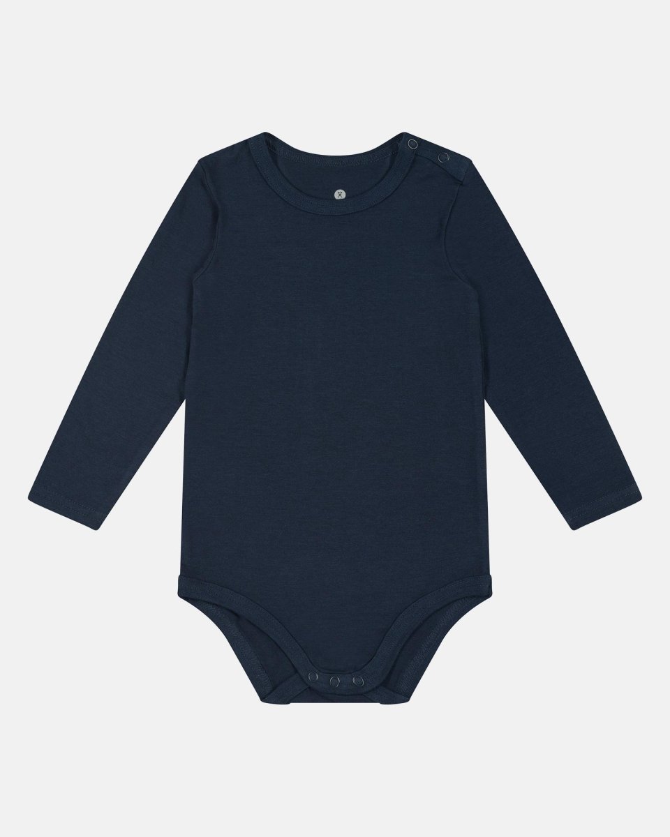 JBS of Denmark Kids Langærmet body | Bambusviskose | Navy - 68
