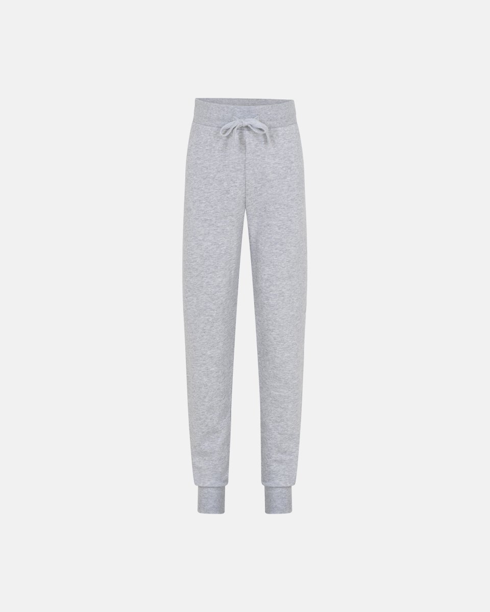 Claudio Sweatpants "kids" | Økologisk bomuld | Grå melange - 7/8
