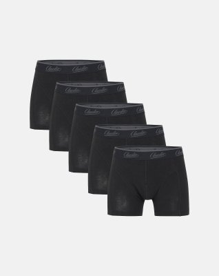 Tights "kids" 5-pak, Økologisk bomuld, Sort