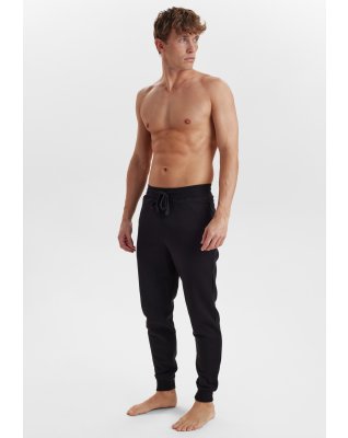 Sweatpants | Recycled polyester | Sort -Claudio