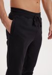 Sweatpants | Recycled polyester | Sort -Claudio