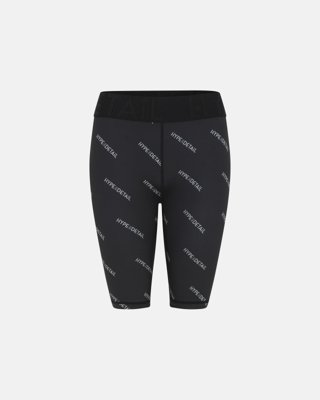 Hype The Detail Printed shorts, sort, Størrelse: XL, Dame