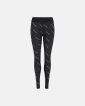 Leggings "Logo" | Polyester | Sort m. logo - Hype the Detail